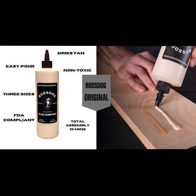 16 fl oz BOSSDOG Wood Glue | TAN - Image 5