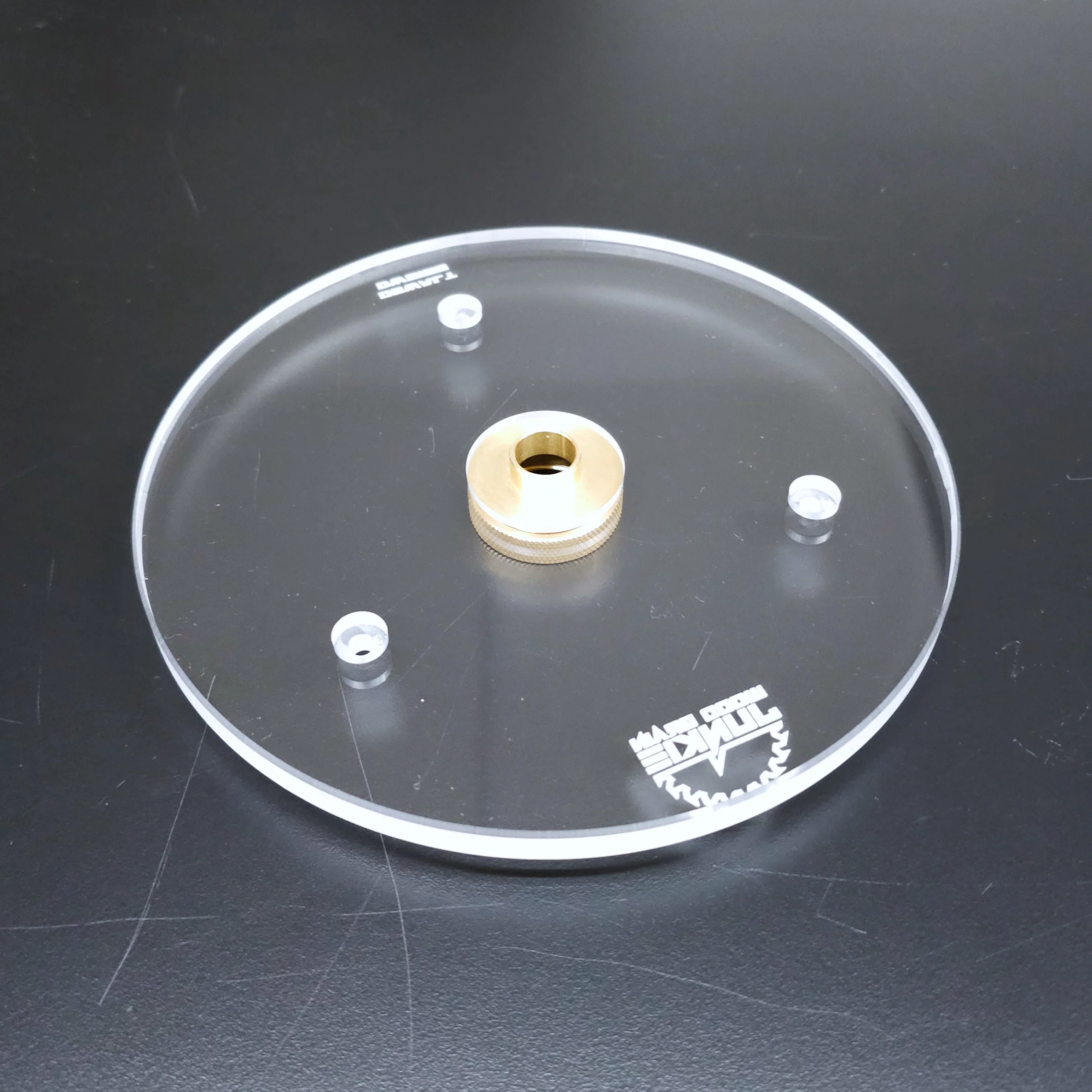 FullFit Pro™ 7in Round Base Plate - Bosch 1617EVS Router Plunge Base (RA1166) - Image 5