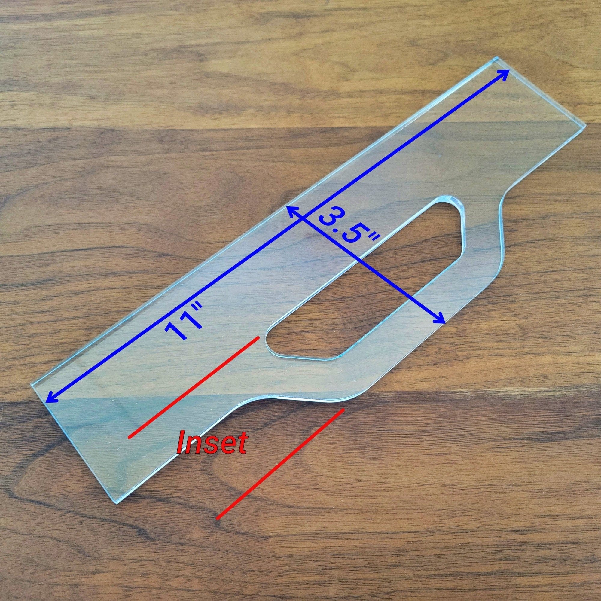 Charcuterie Board Handle Acrylic Router Template - Image 5