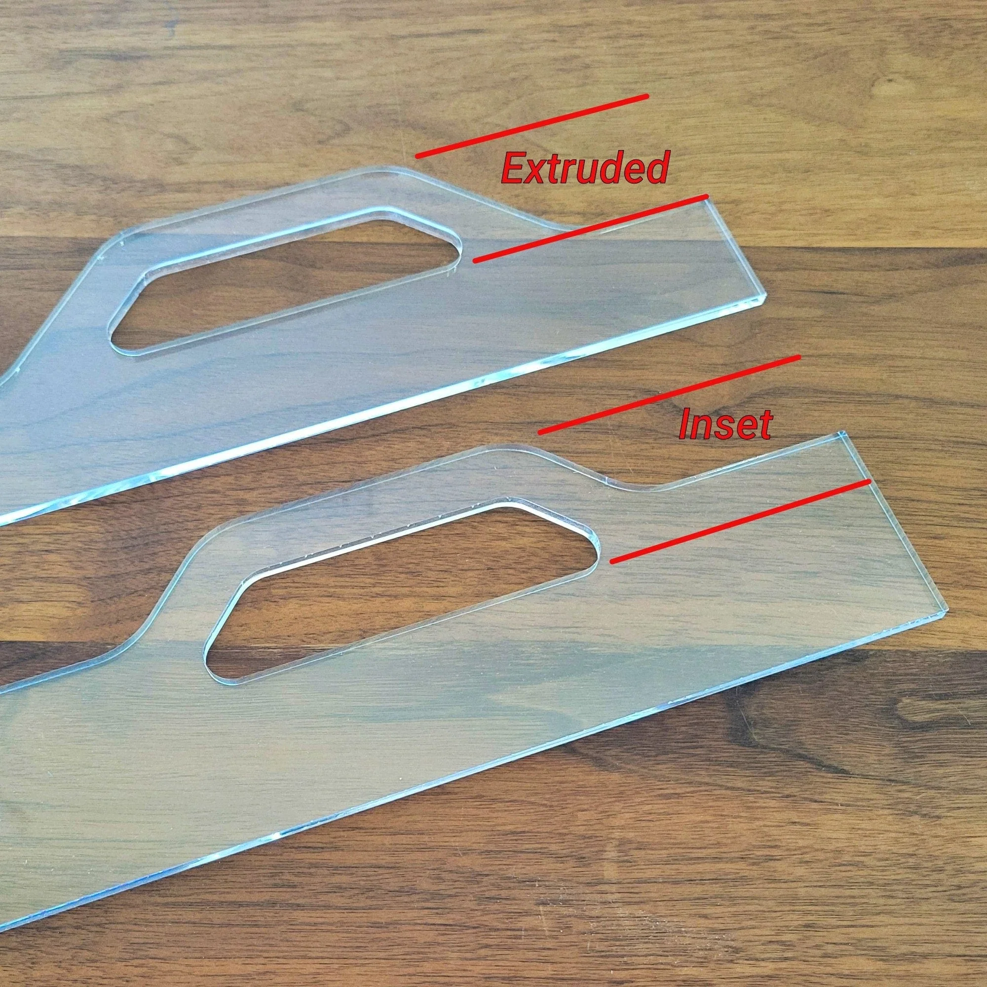 Charcuterie Board Handle Acrylic Router Template - Image 6