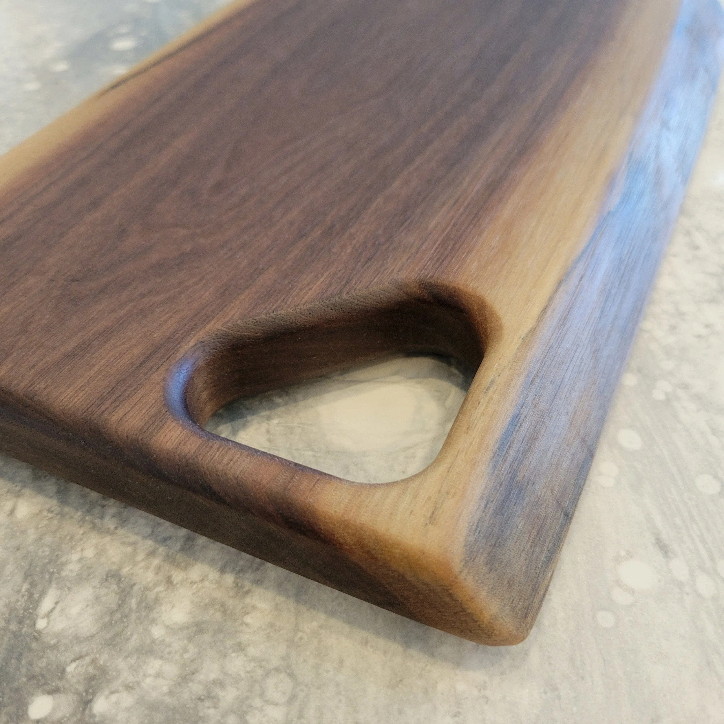 Organic Charcuterie Board Handle Acrylic Router Template - Image 10