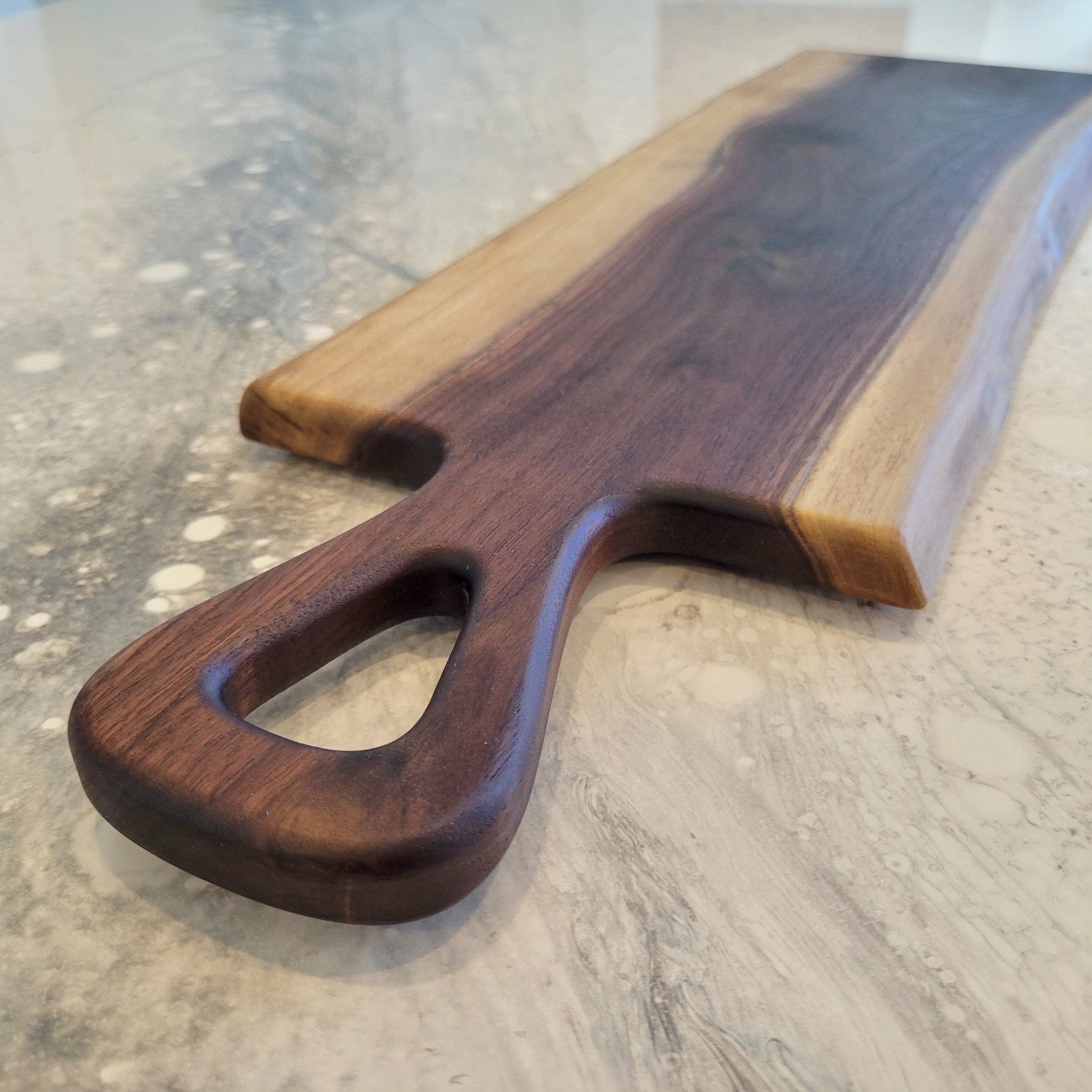 Organic Charcuterie Board Handle Acrylic Router Template - Image 5