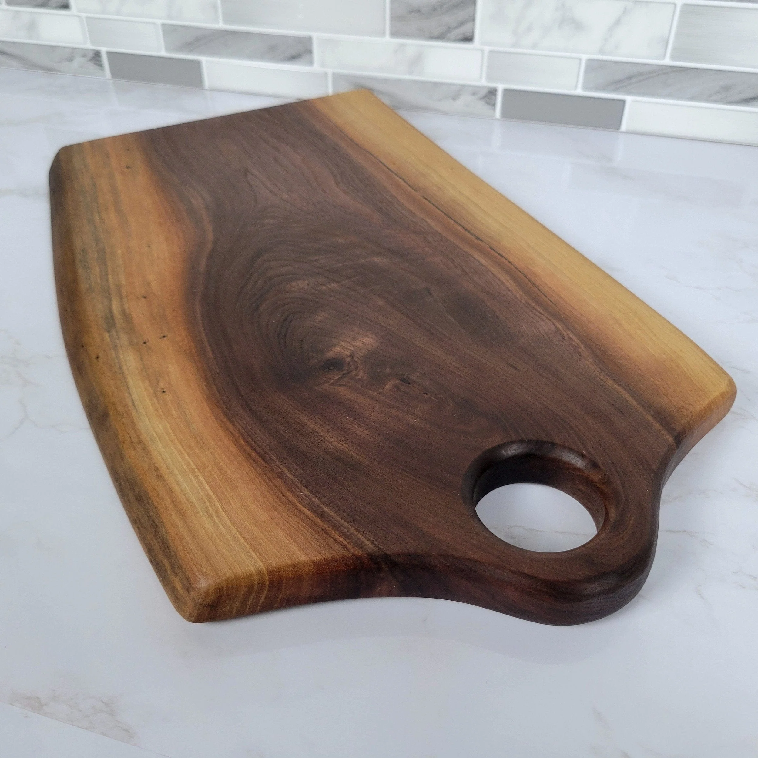 Charcuterie Board | Live Edge Black Walnut - Image 2