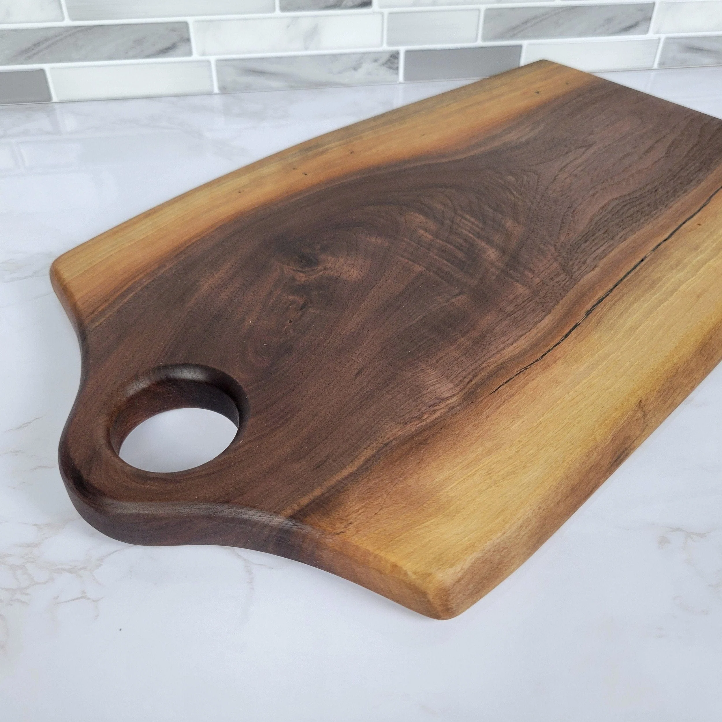Charcuterie Board | Live Edge Black Walnut - Image 4