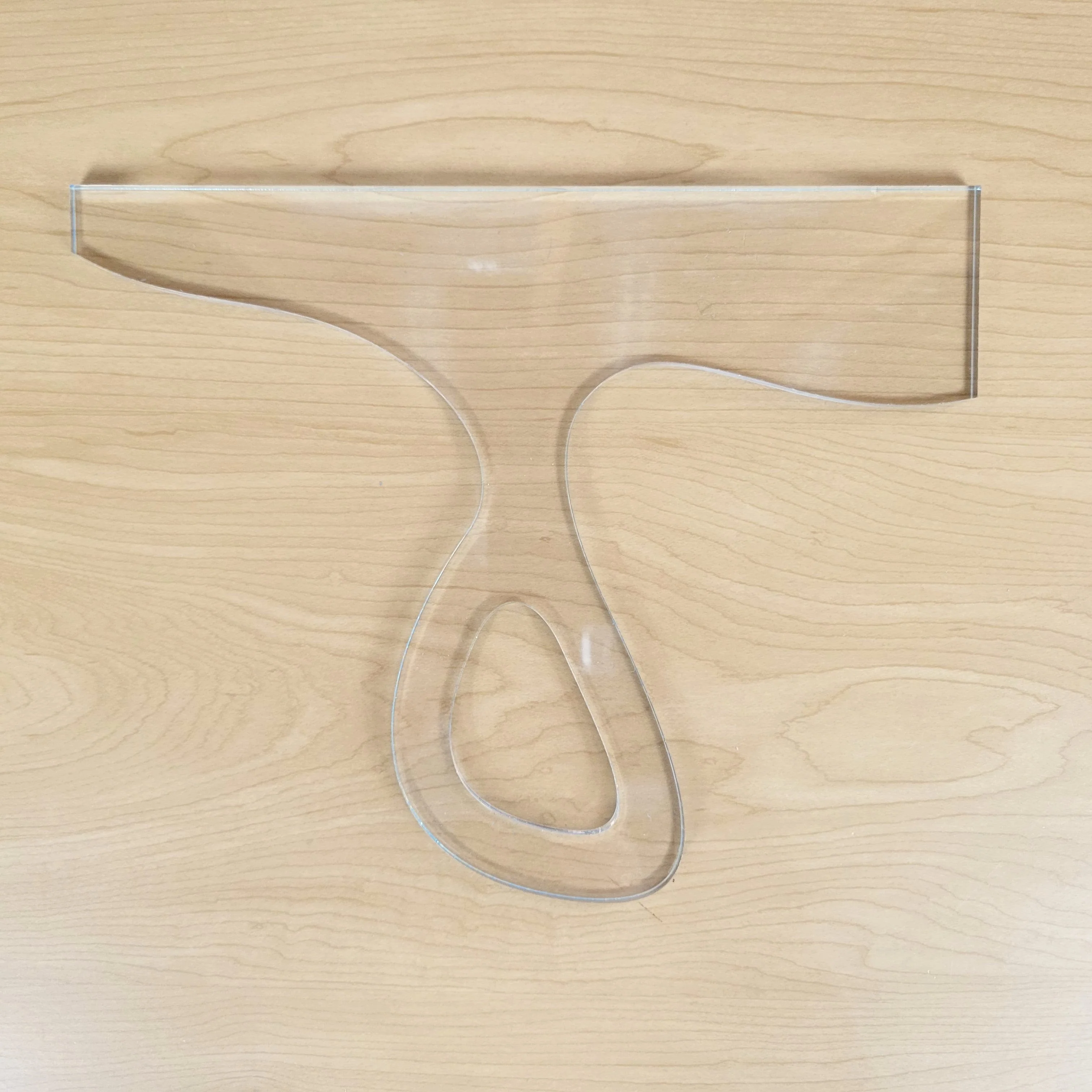Curvy Charcuterie Board Handle Acrylic Router Template - Image 7