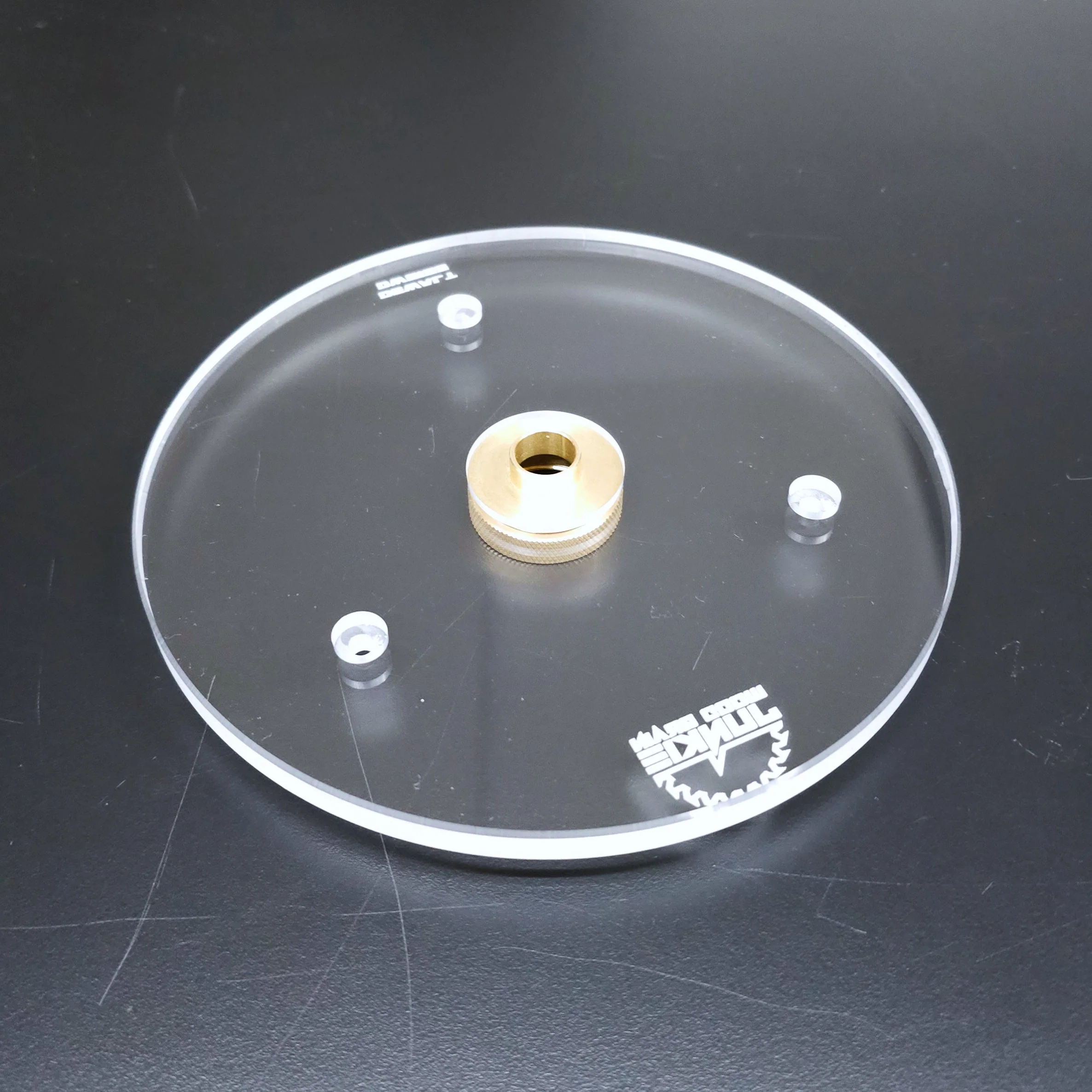 FullFit Pro™ 7in Round Base Plate - DeWalt DW618 Router Plunge Base (DW6182) - Image 5