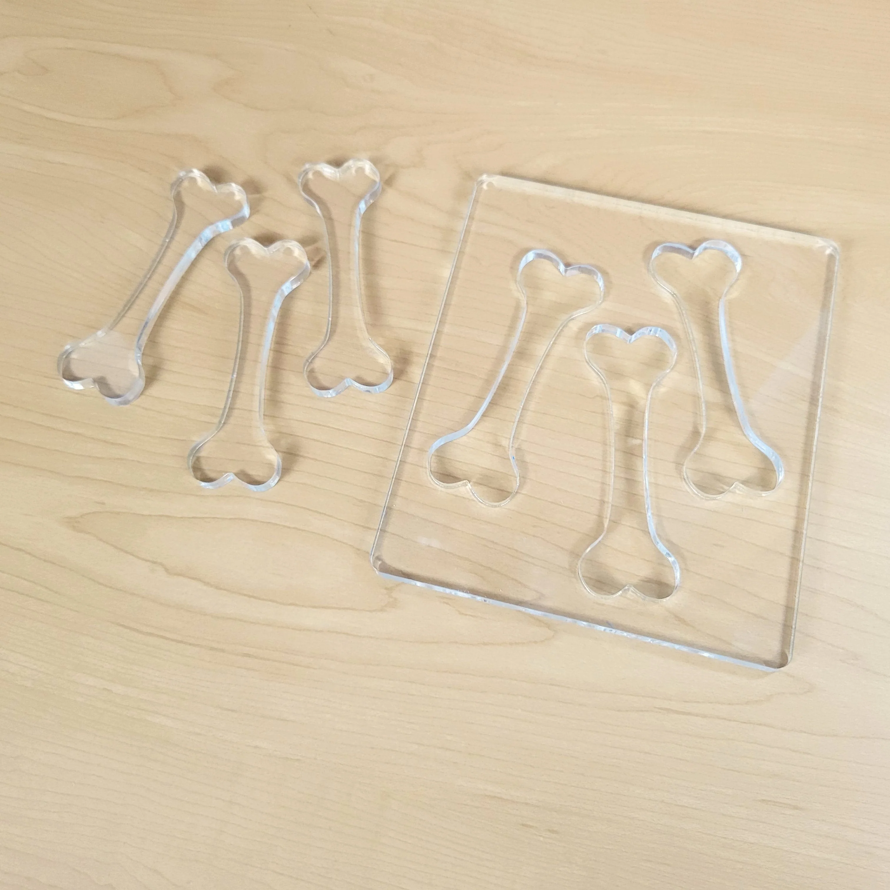 Dog Bone Epoxy/Resin Inlay Template - Image 3