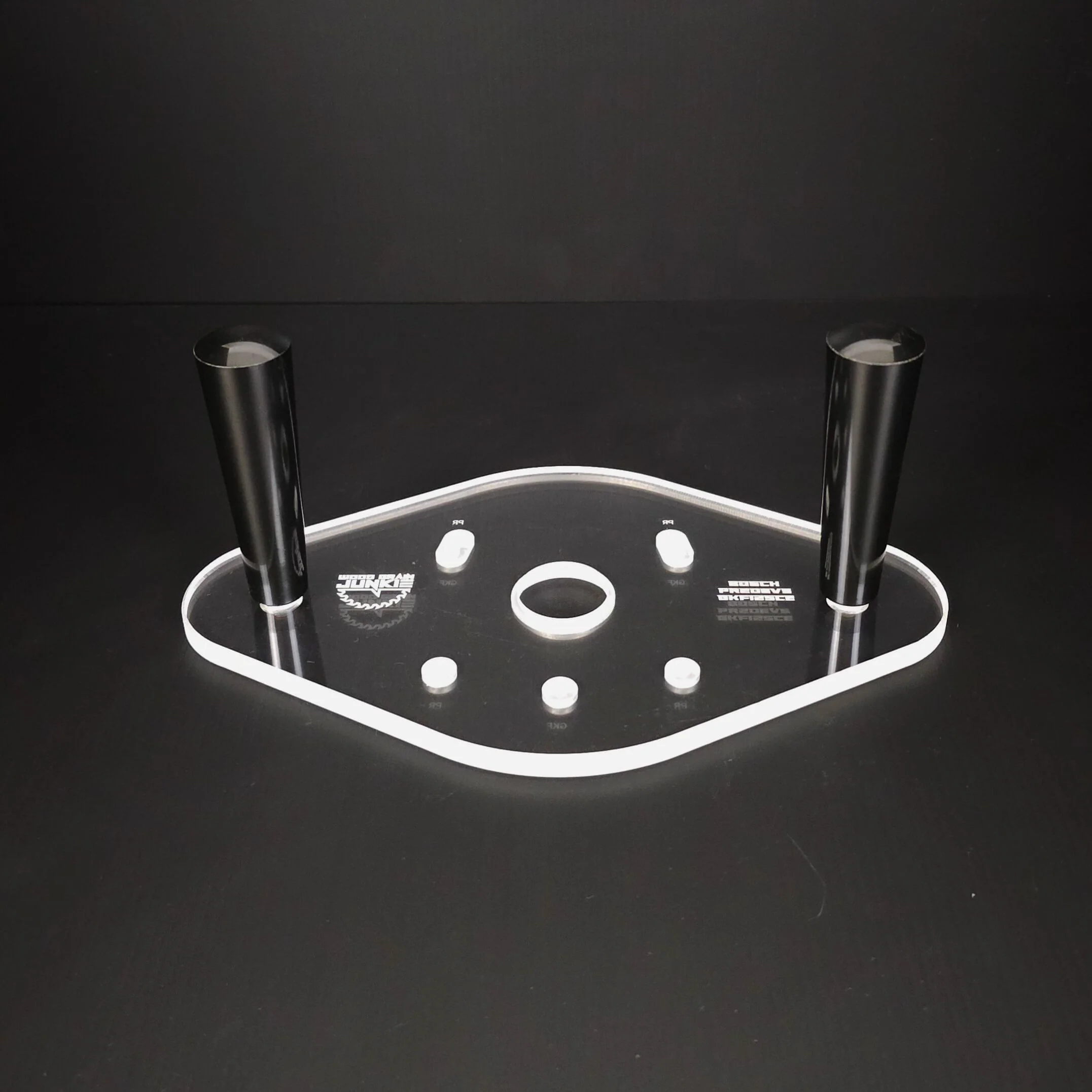 TrimFit Pro® DUAL GRIP Router Base Plate for Bosch Colt PR20EVS and GKF125CE - Image 5