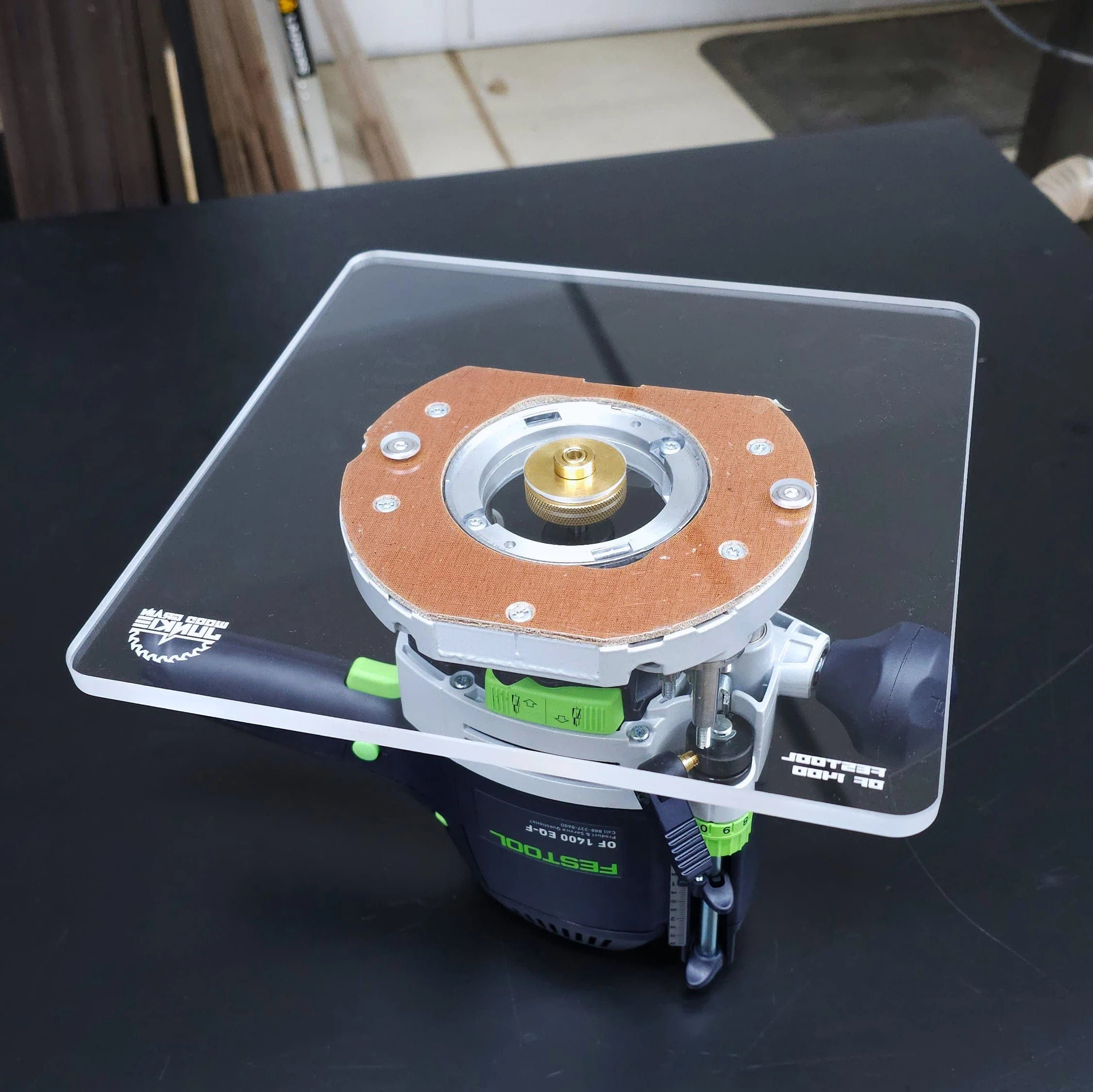 FullFit Pro® 10in Base Plate - Festool OF 1010 REQ-F and 1400 EQ-F Router - Image 4
