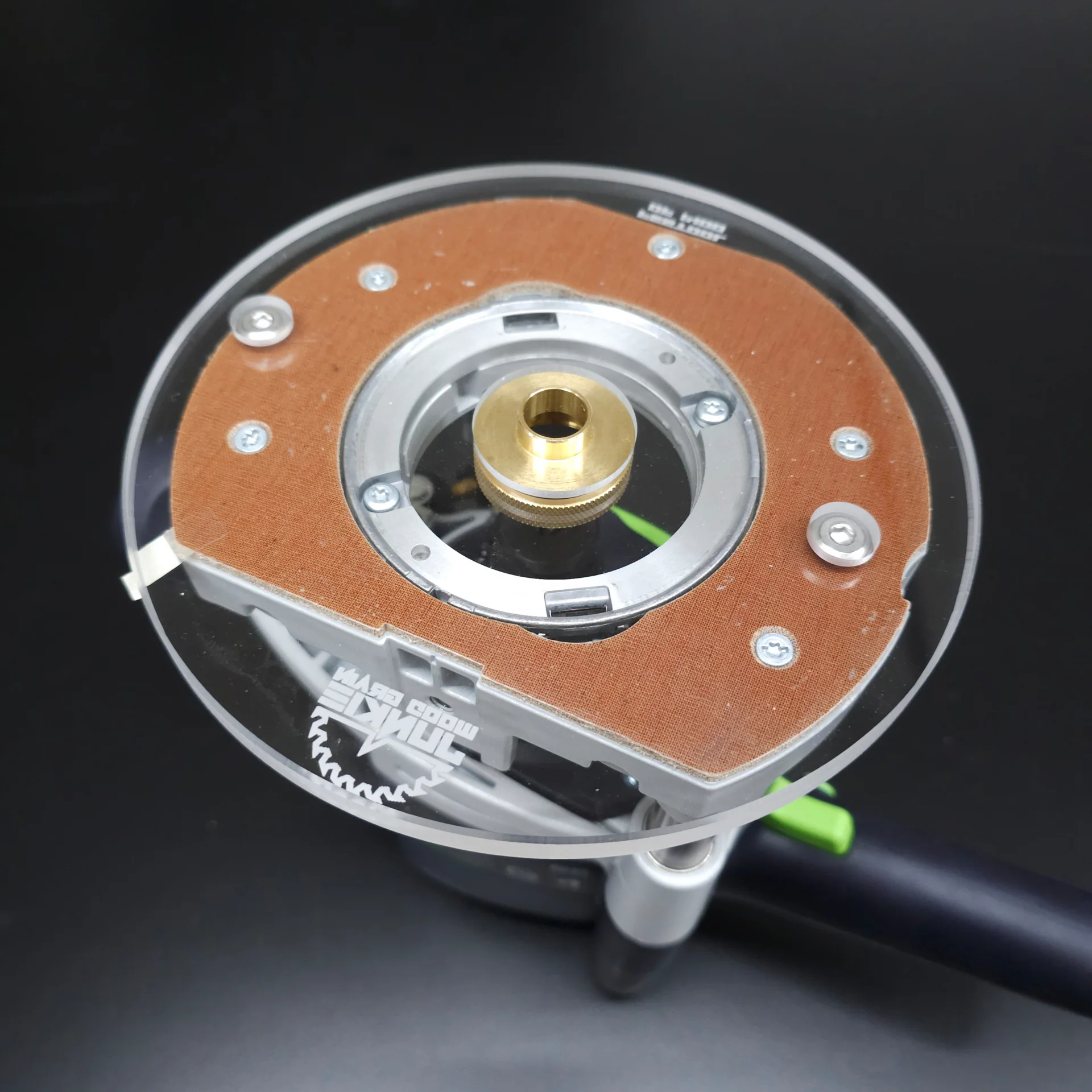 FullFit Pro™ 7in Round Base Plate - Festool OF 1010 REQ-F and 1400 EQ-F Router - Image 3