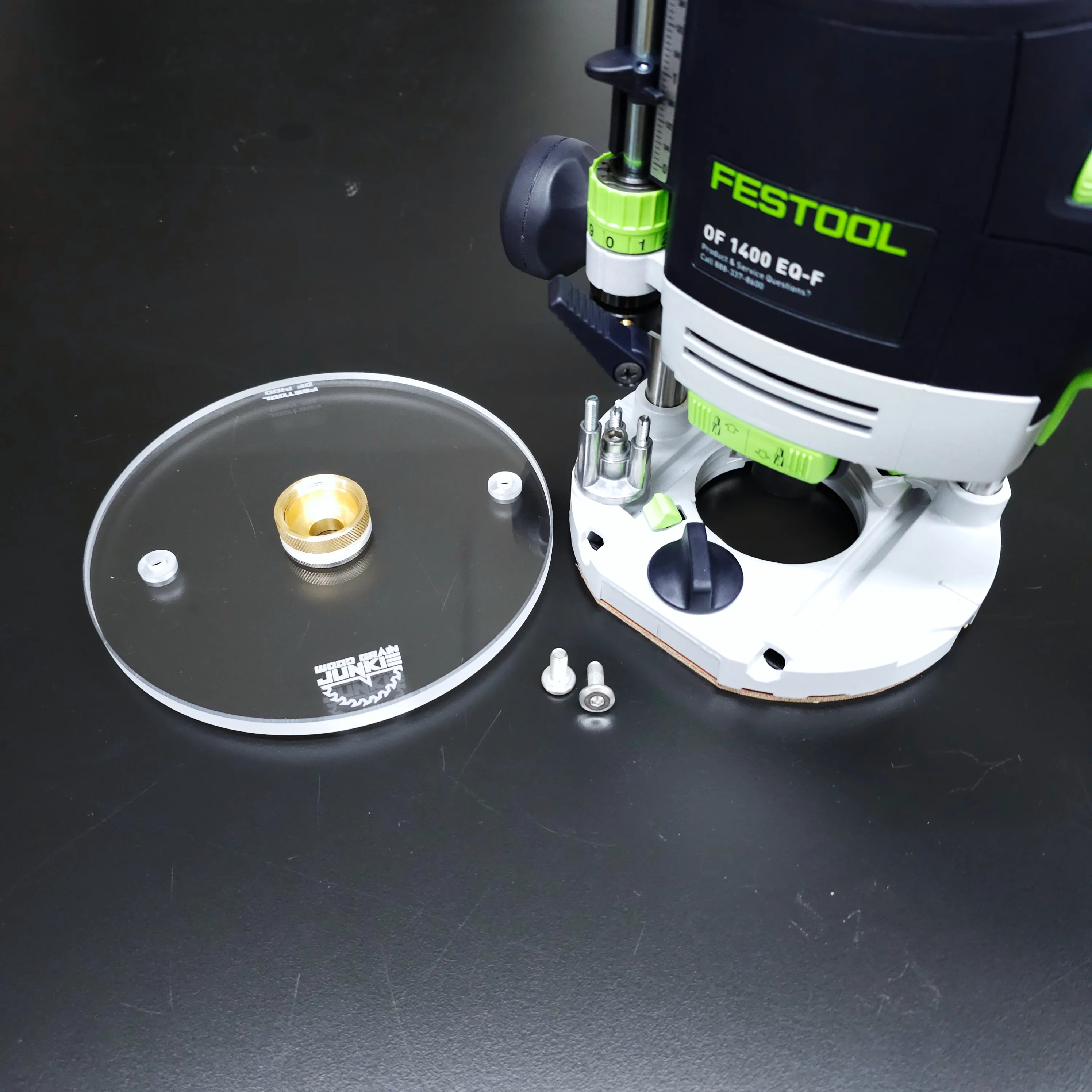 FullFit Pro™ 7in Round Base Plate - Festool OF 1010 REQ-F and 1400 EQ-F Router - Image 4