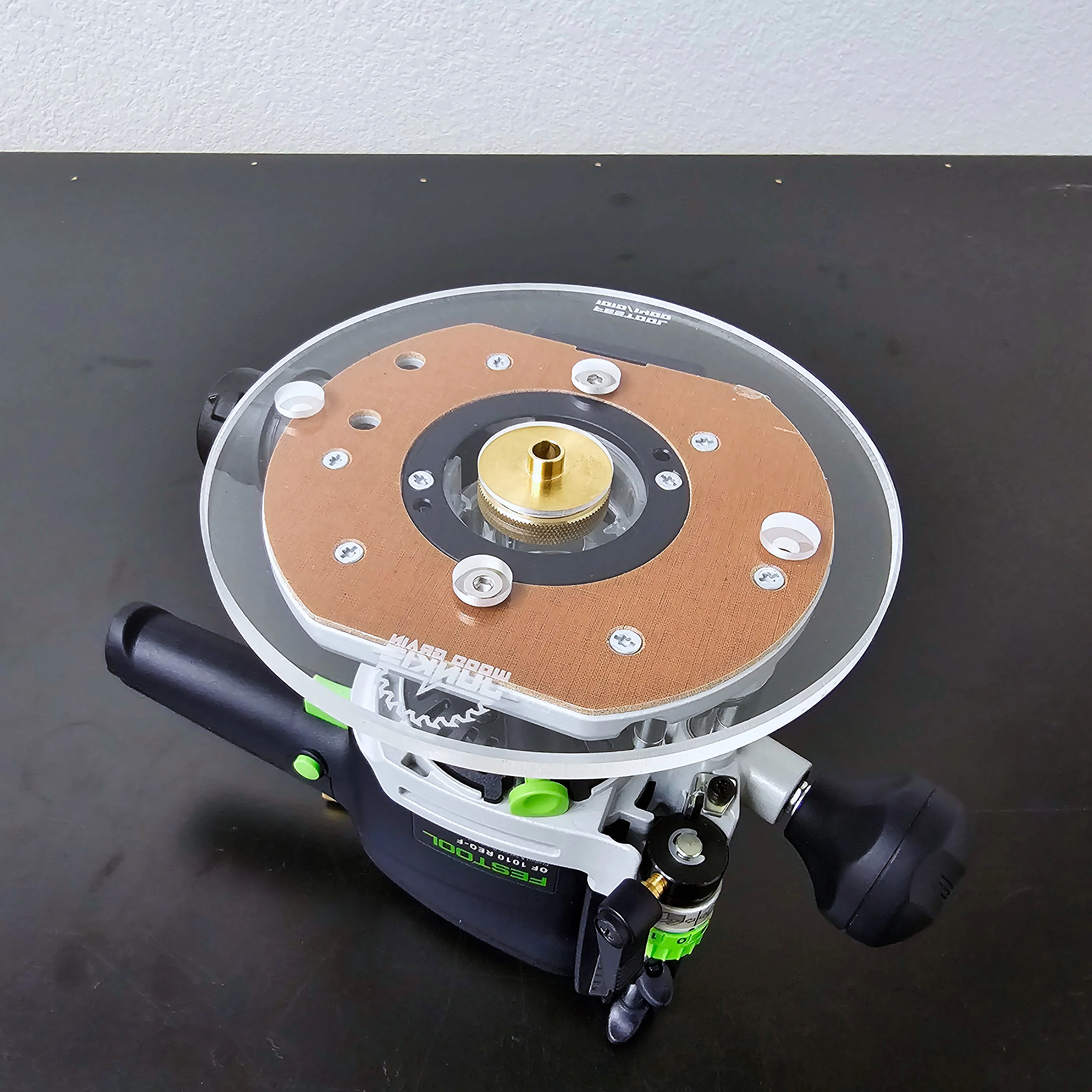 FullFit Pro™ 7in Round Base Plate - Festool OF 1010 REQ-F and 1400 EQ-F Router - Image 5
