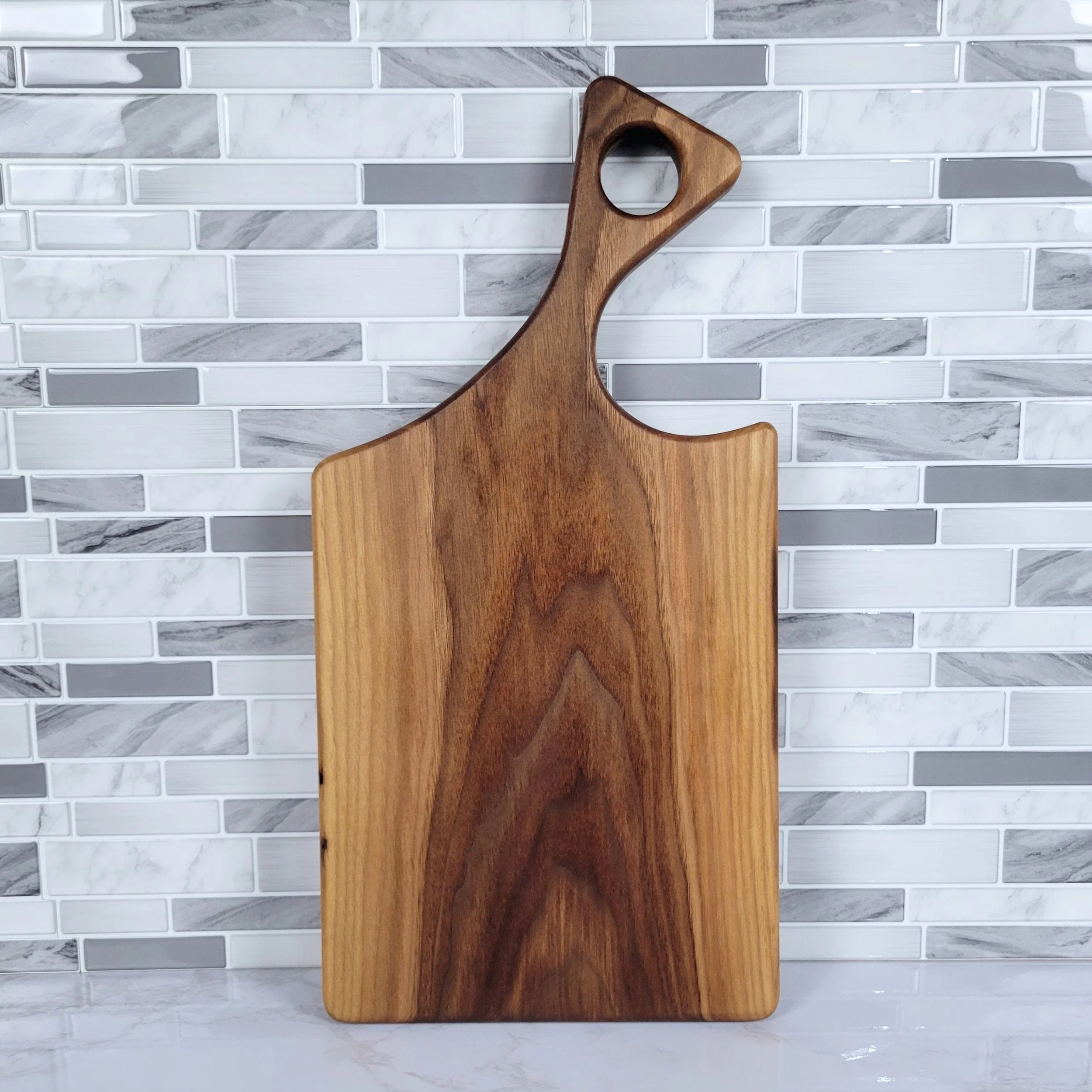 Flat Top Charcuterie Board Handle Acrylic Router Template - Image 11