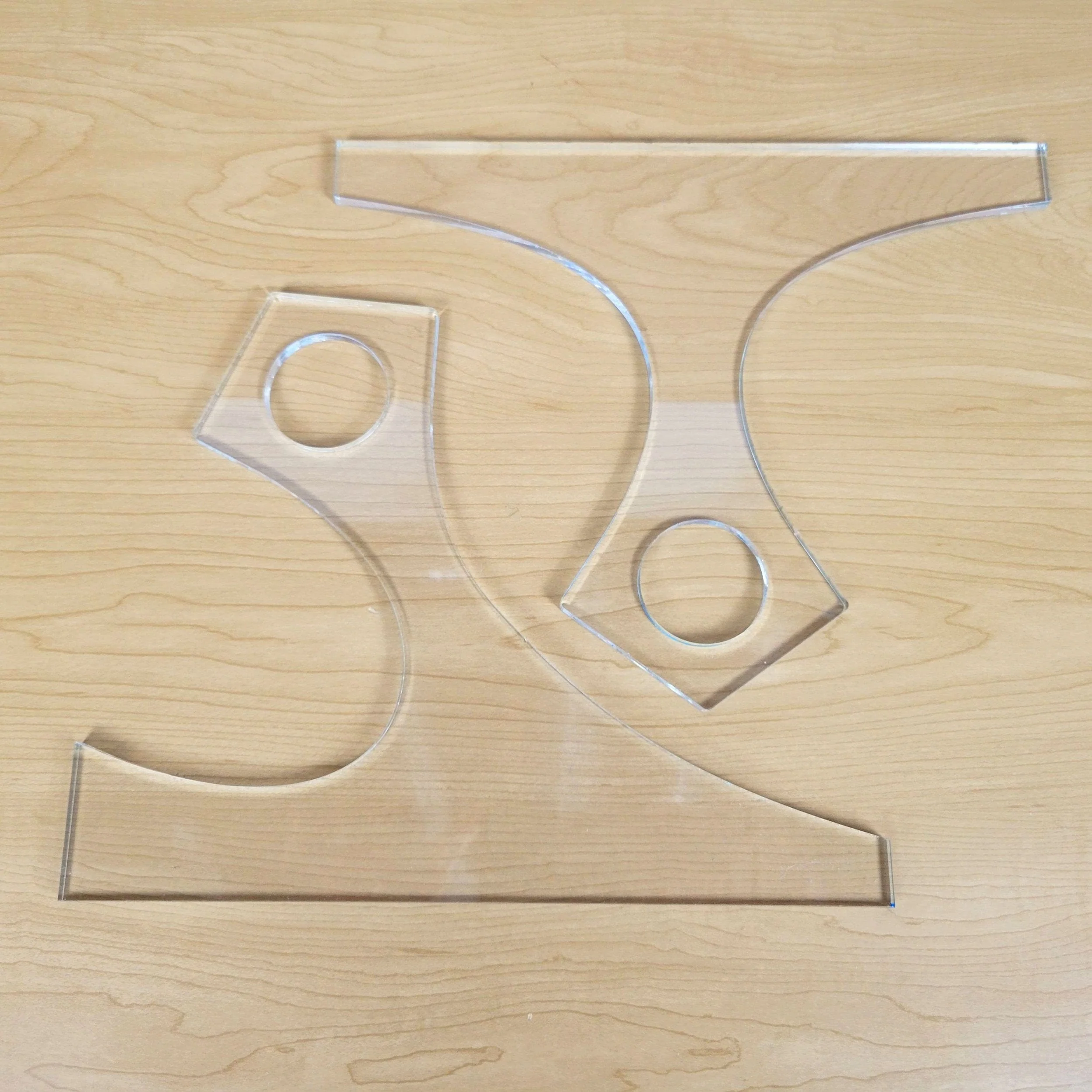 Kite Charcuterie Board Handle Acrylic Router Template - Image 4