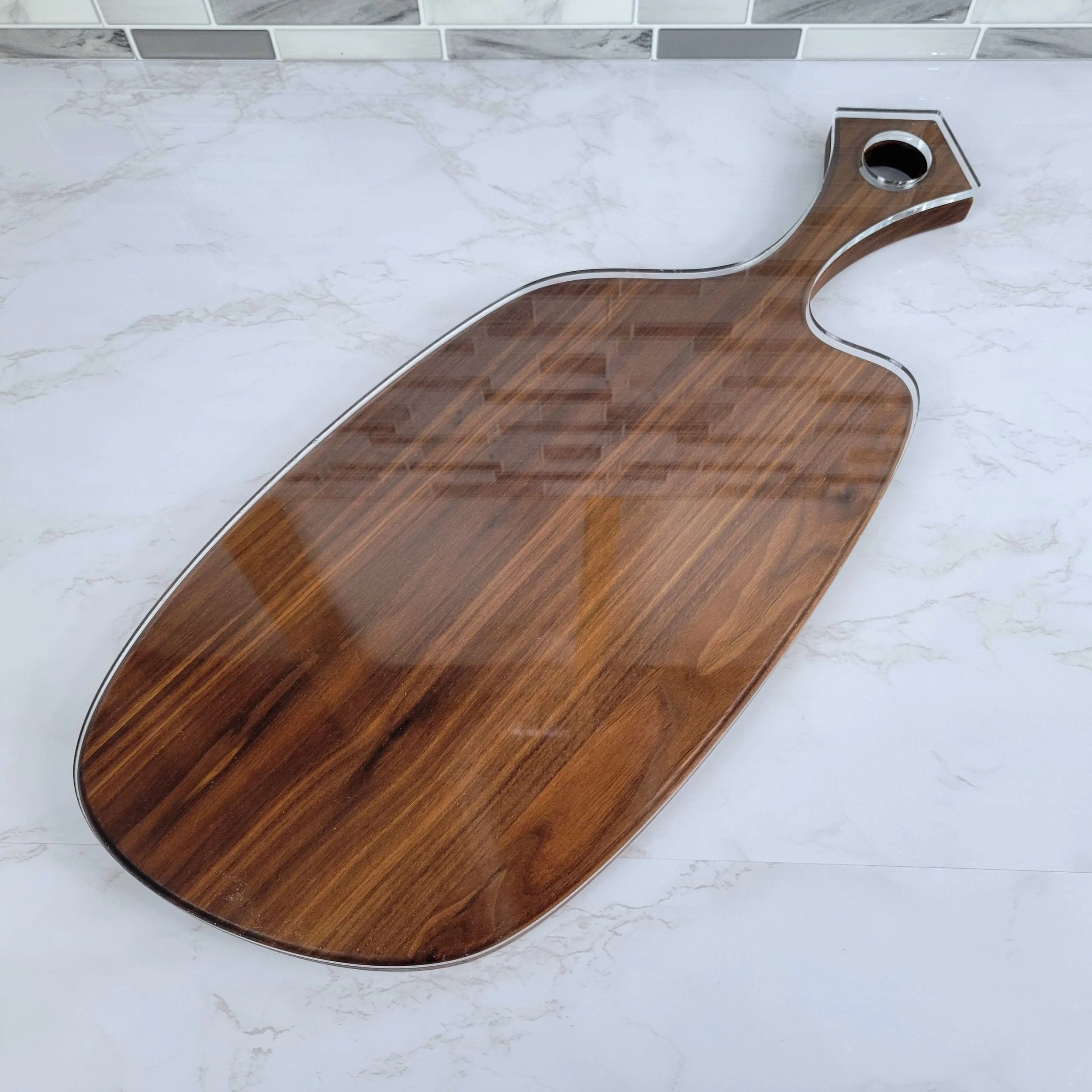Kite Handle Full Charcuterie Board Acrylic Router Template - Image 7