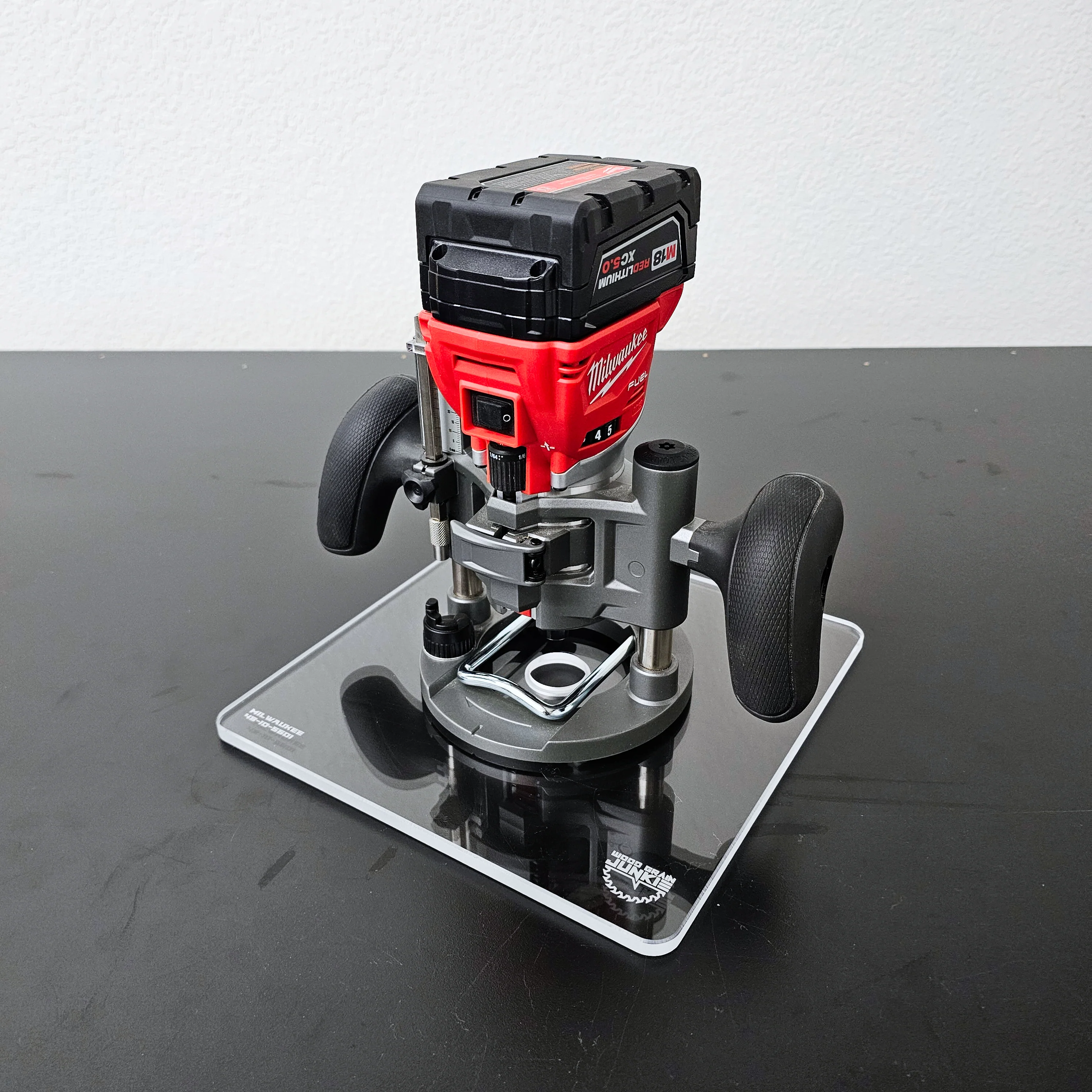 TrimFit Pro® 10in Base Plate - Milwaukee M18 FUEL Trim Router Plunge Base (48-10-5601) - Image 4