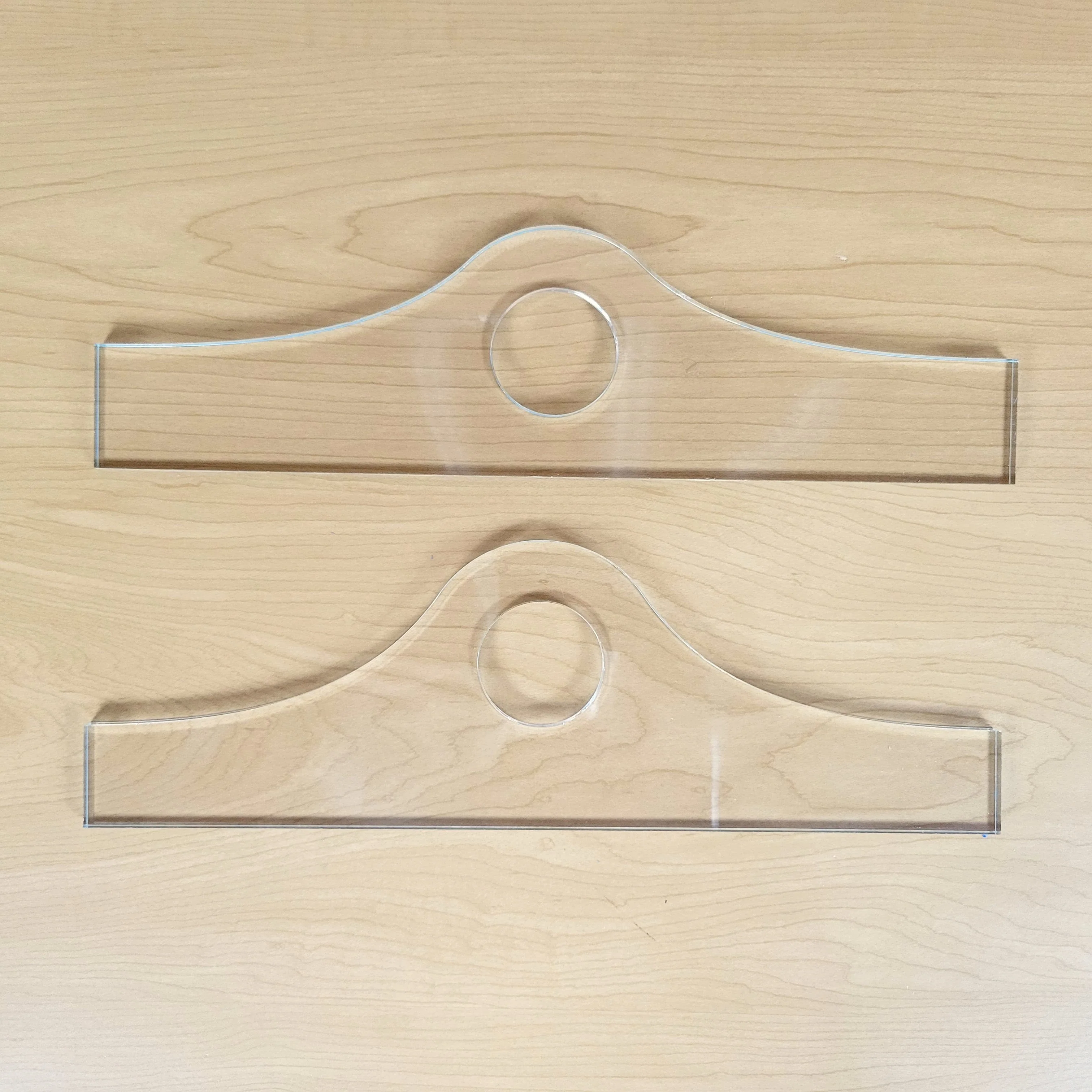 Mound Charcuterie Board Handle Acrylic Router Template