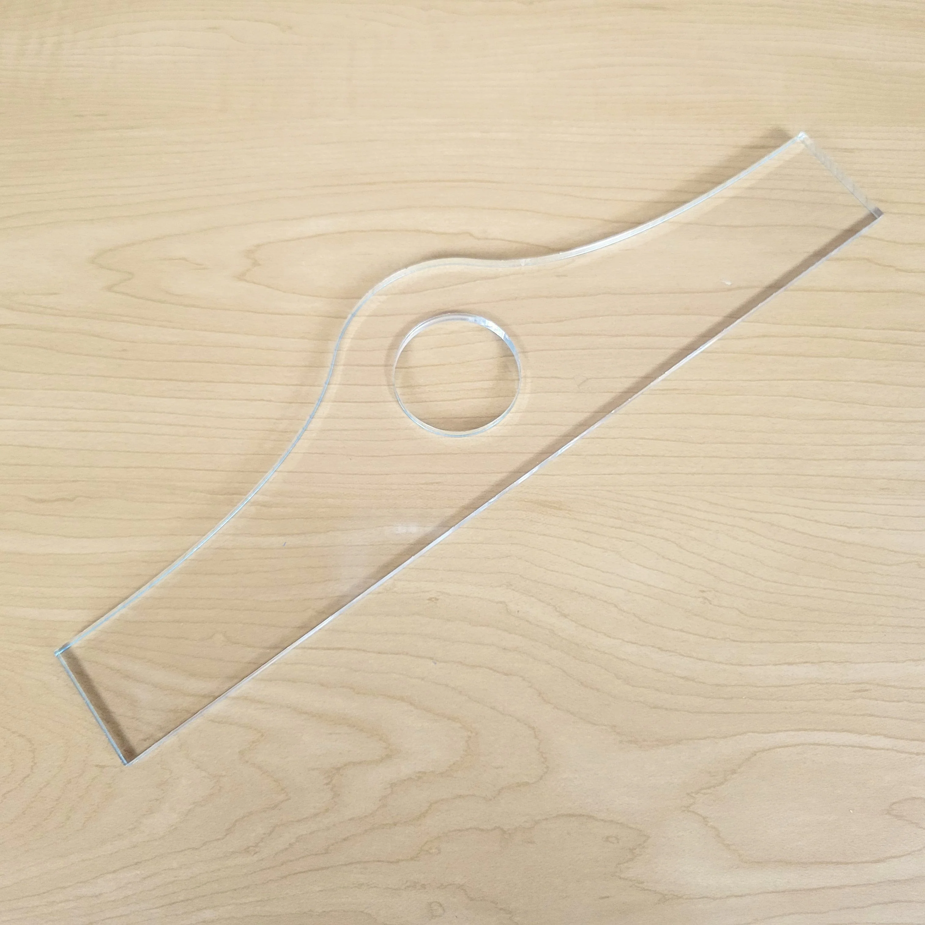 Mound Charcuterie Board Handle Acrylic Router Template - Image 3