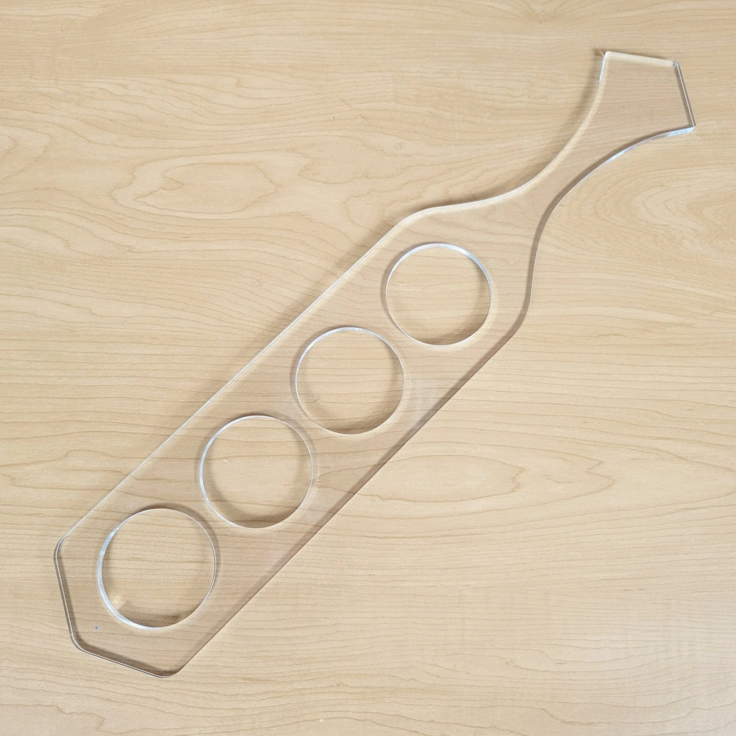 Necktie Beer Flight Acrylic Router Template - Image 7