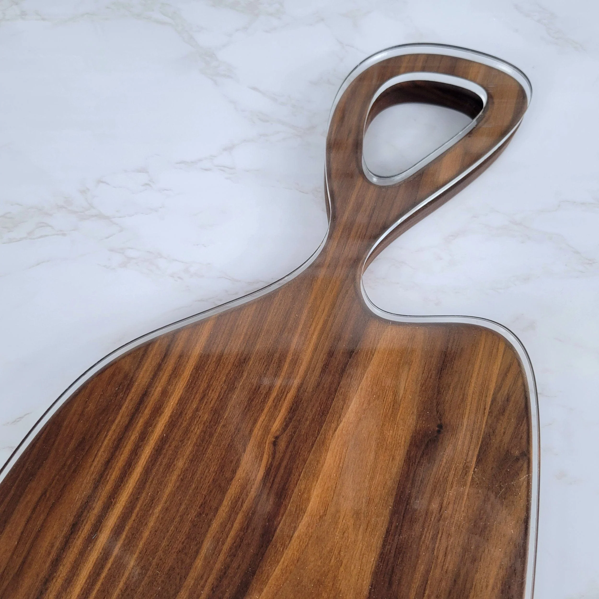 Organic Handle Full Charcuterie Board Acrylic Router Template - Image 4