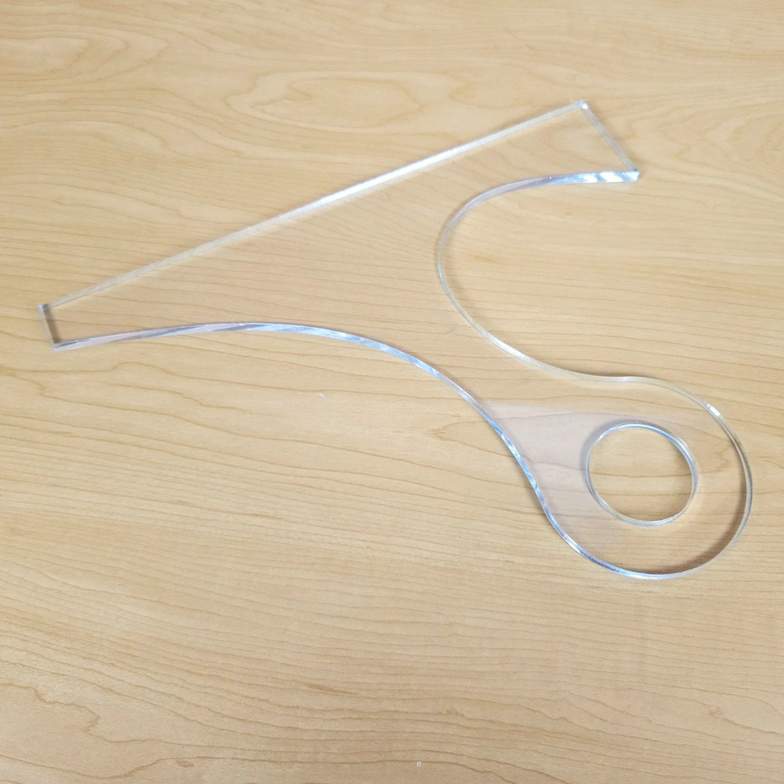 Roundabout Charcuterie Board Handle Acrylic Router Template - Image 6