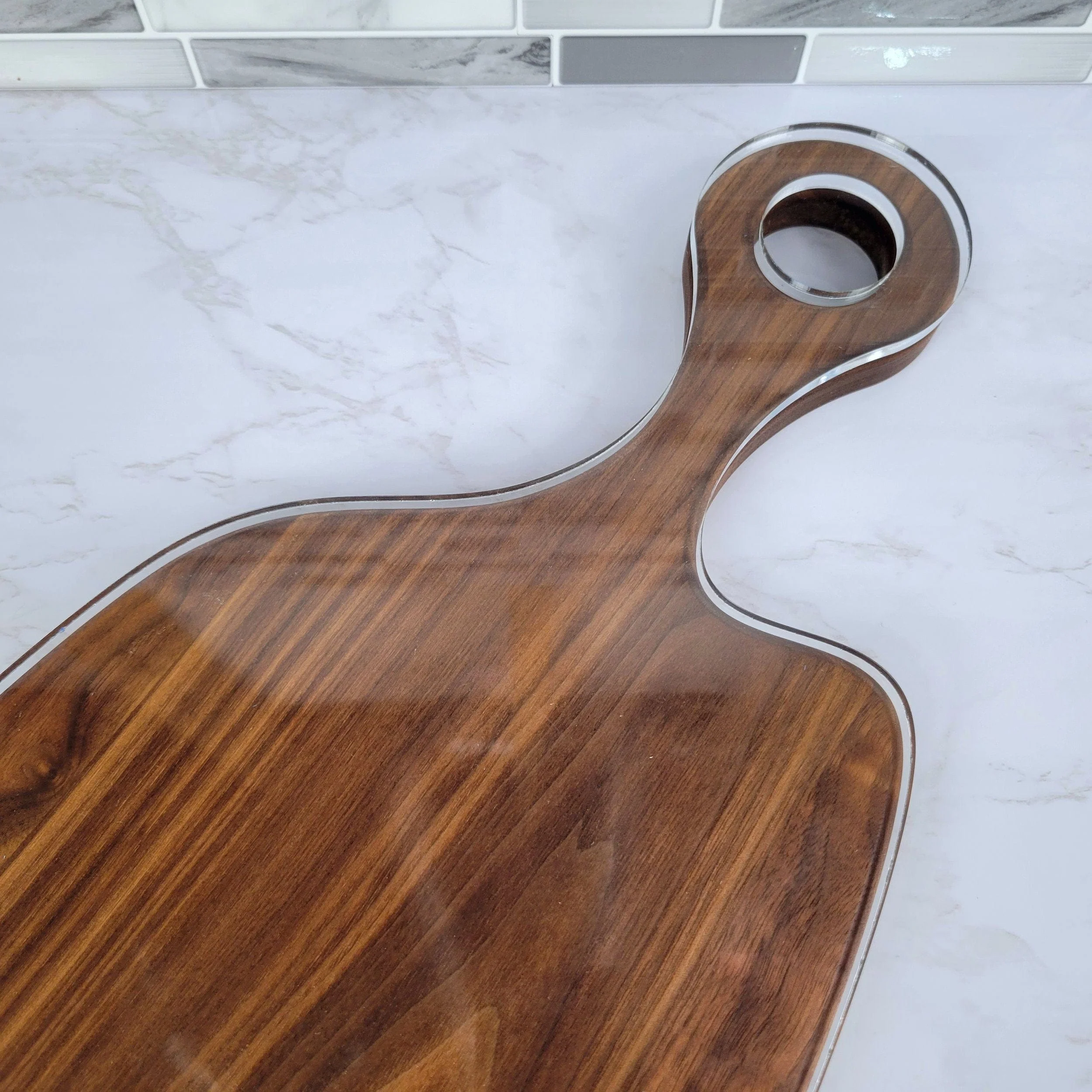 Roundabout Handle Full Charcuterie Board Acrylic Router Template - Image 4