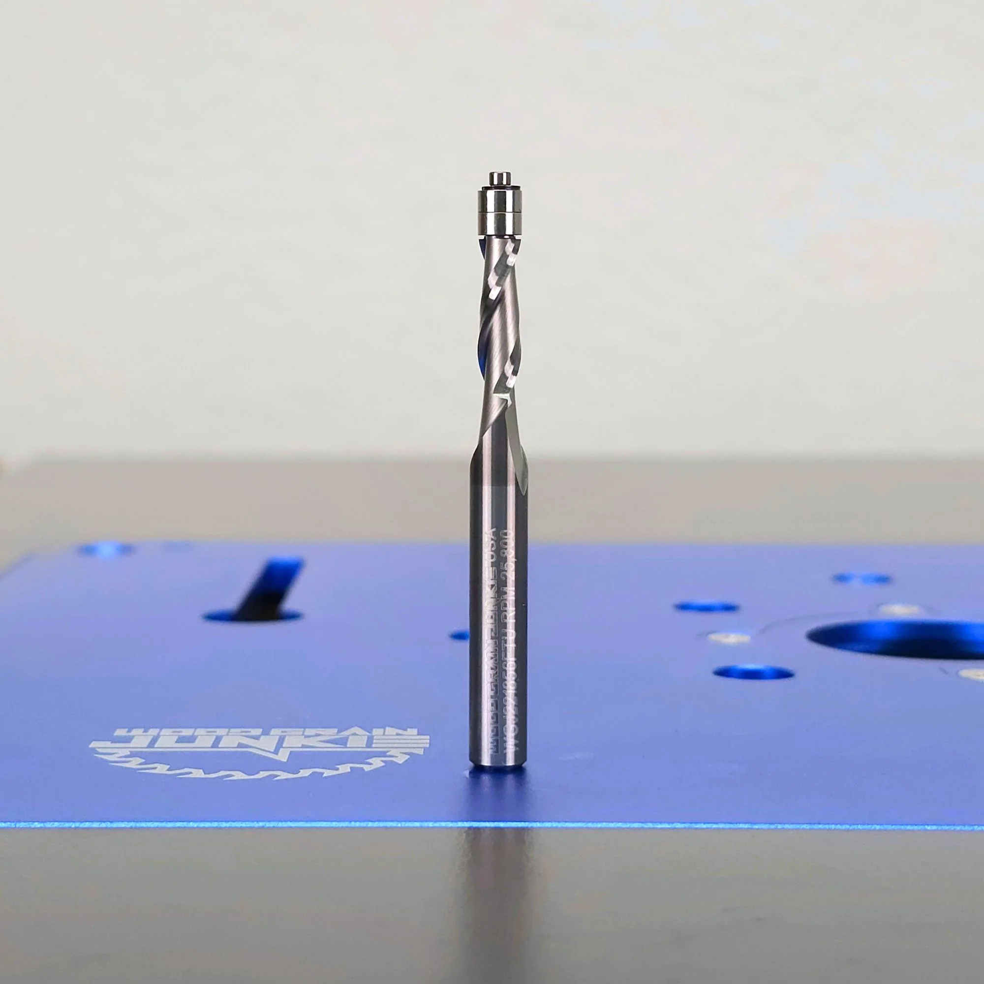 ShurCut Solid Carbide Micro Spiral Up-Cut Flush-Trim Bit – 1/4″ Shank, 3/16″ Dia, 9/16″ Cut Length - Image 4