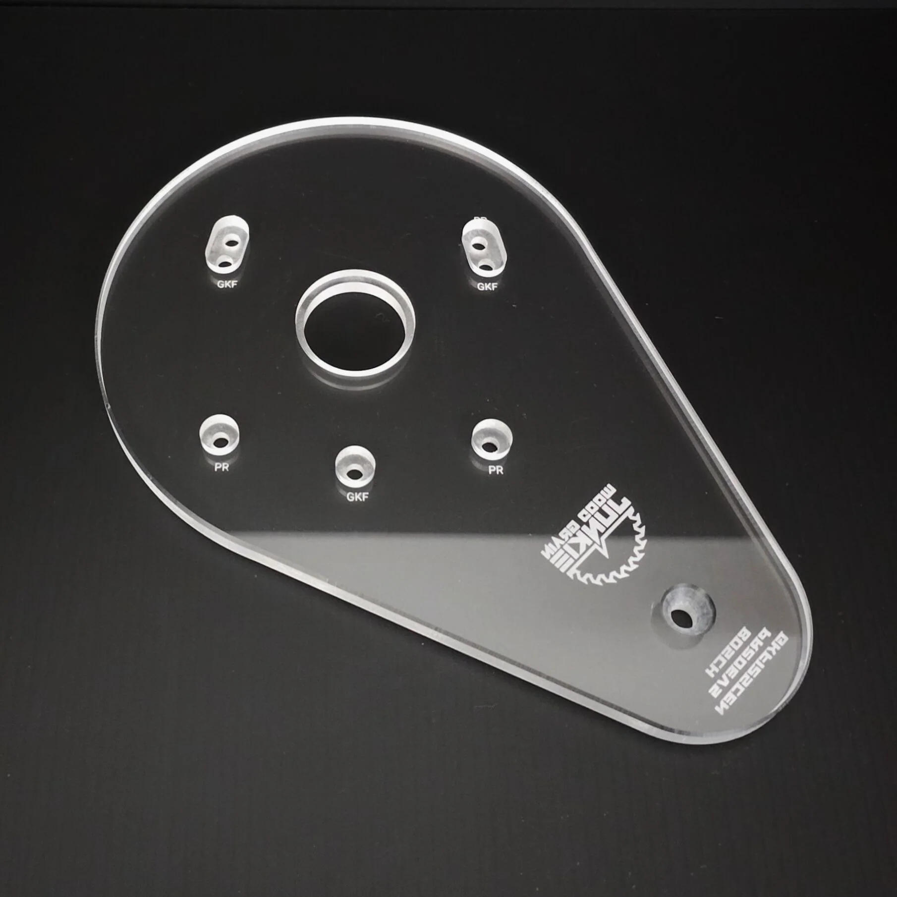 TrimFit Pro® SINGLE GRIP Router Base Plate for Bosch Colt PR20EVS and GKF125CE - Image 10