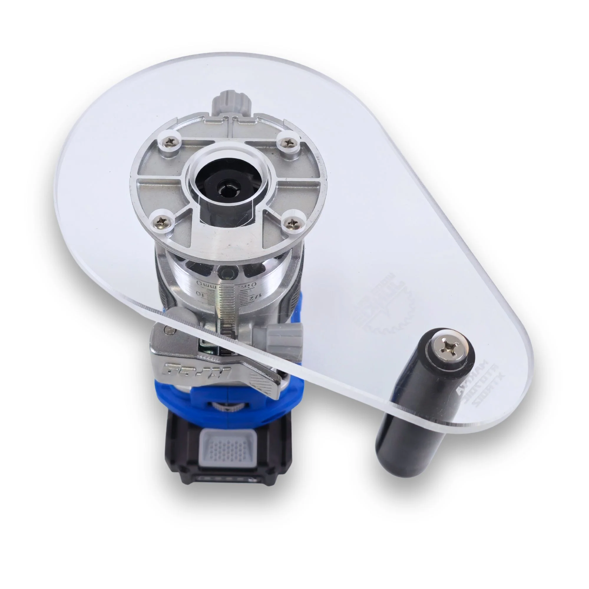TrimFit Pro® SINGLE GRIP Router Base Plate for Kreg 20V Ionic Drive