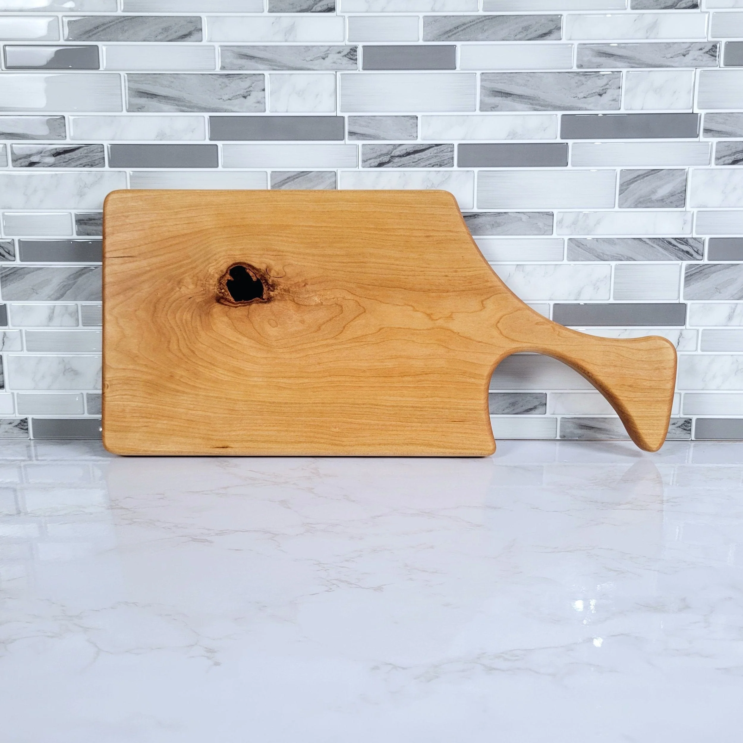 Skinny Modern Charcuterie Board Handle Acrylic Router Template - Image 10