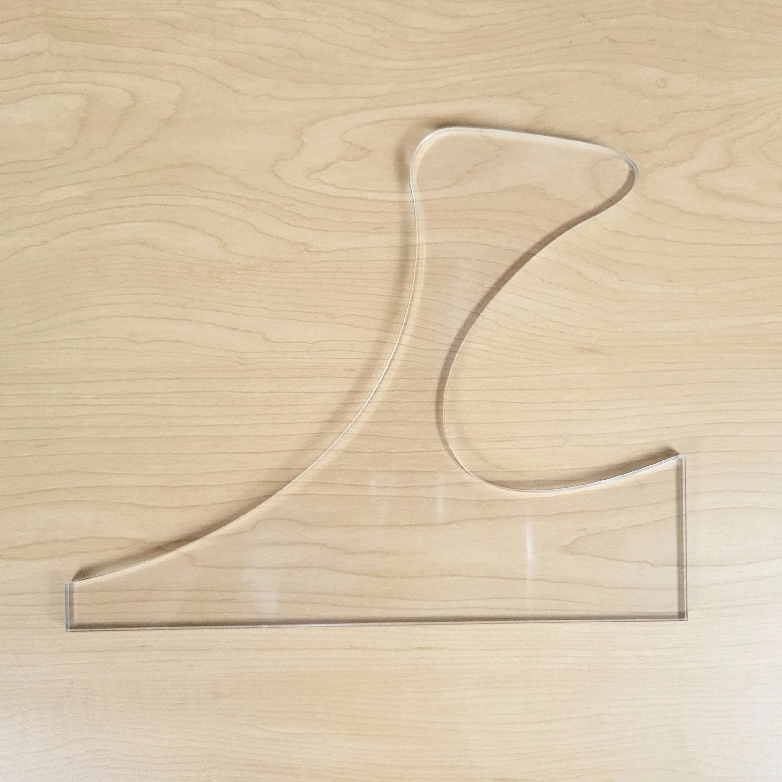 Skinny Modern Charcuterie Board Handle Acrylic Router Template - Image 7