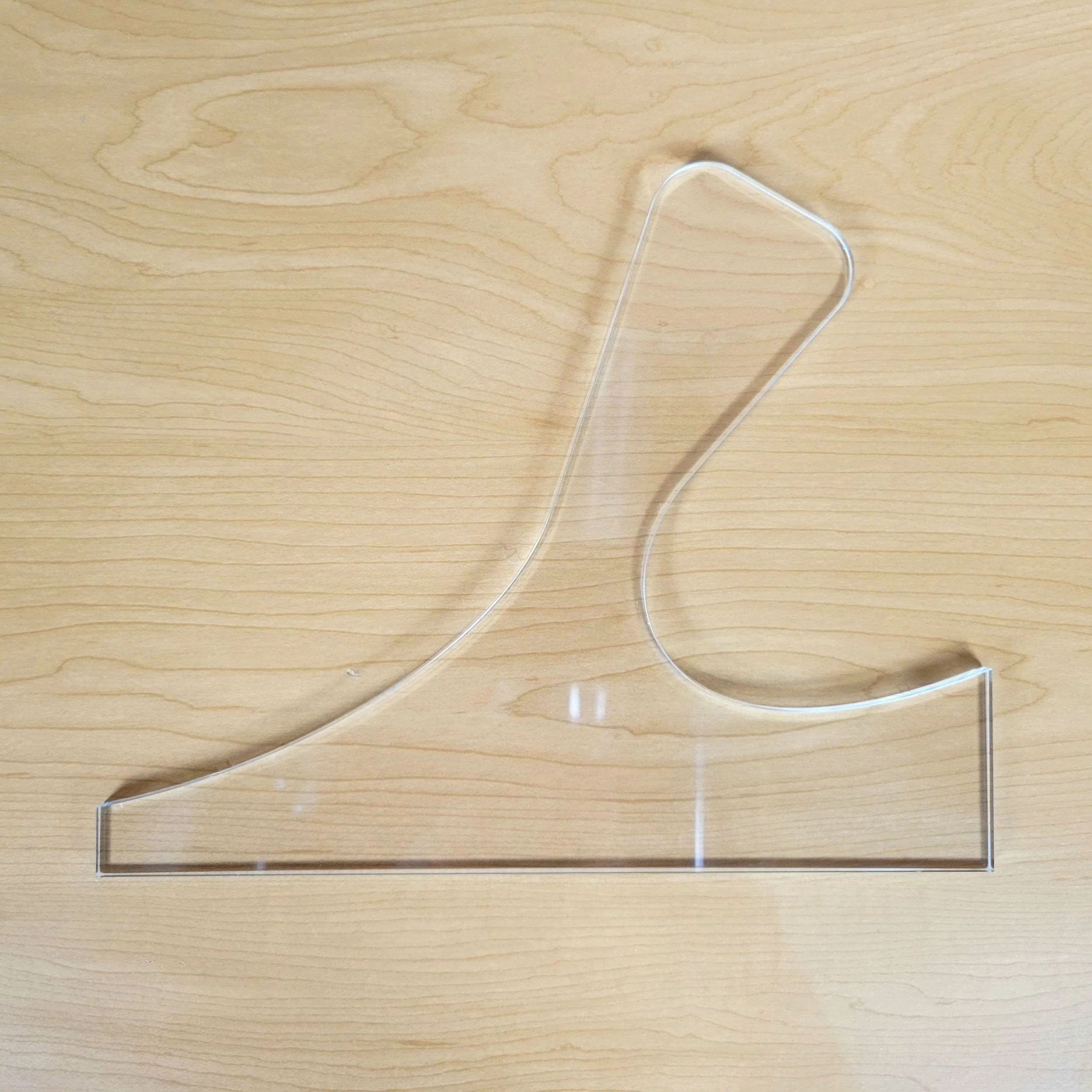 Skinny Necktie Charcuterie Board Handle Acrylic Router Template - Image 7