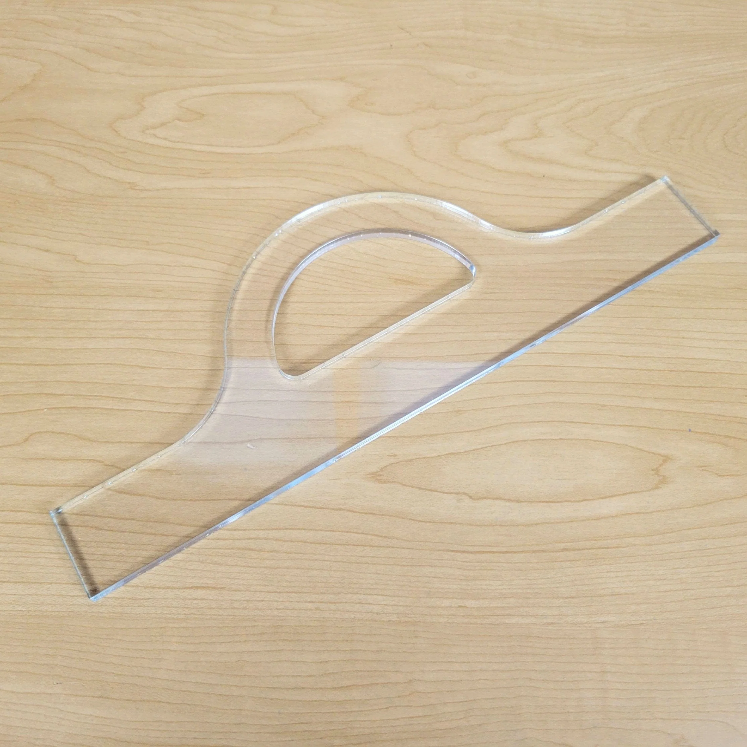 Sunrise Charcuterie Board Handle Acrylic Router Template - Image 2