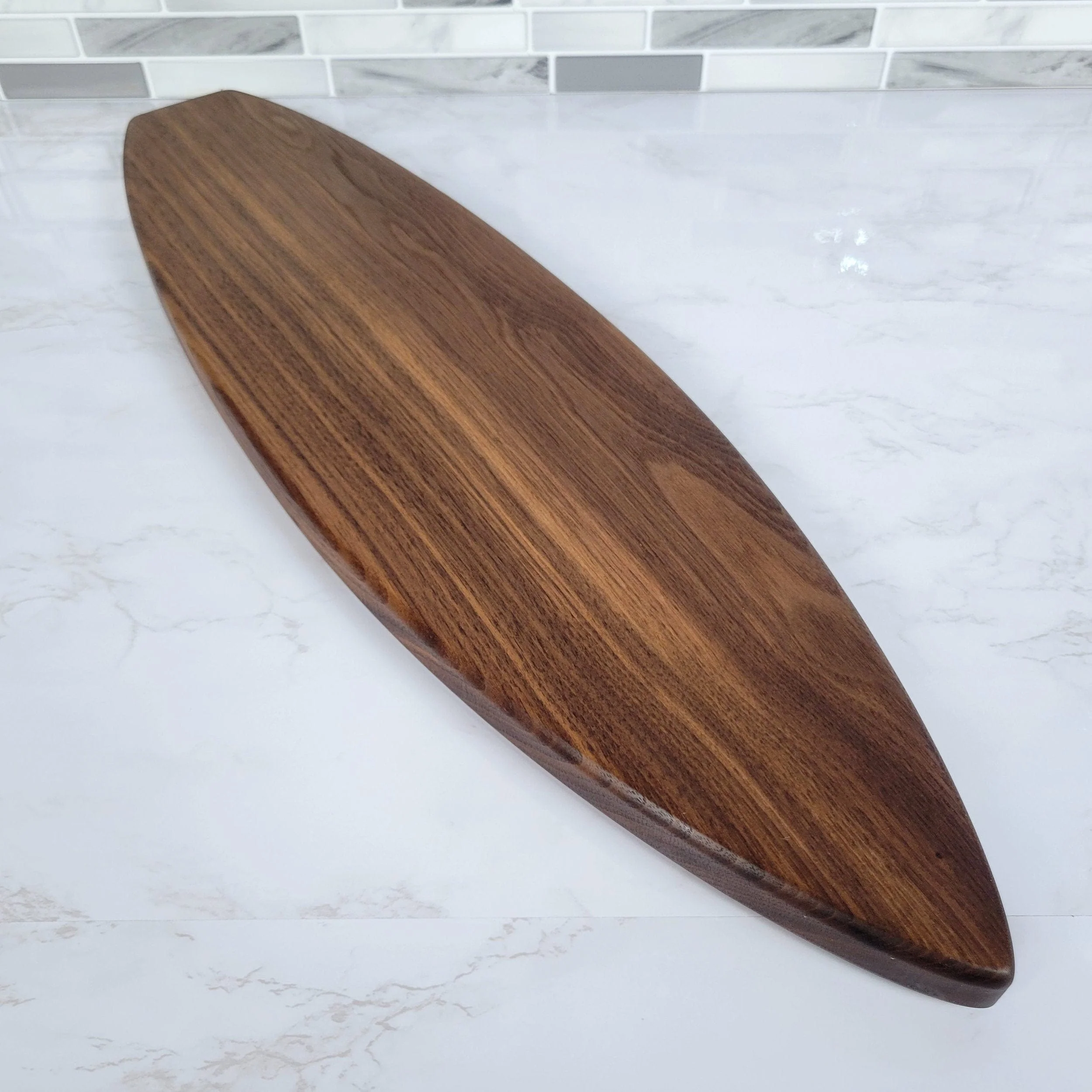 Surfboard Charcuterie Board | Black Walnut - Image 7